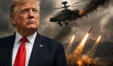 Trump: Bir helikopterimizi düşürdüler ve şimdi buna karşılık veriyoruz