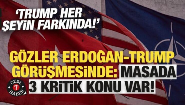 Gözler Erdoğan-Trump görüşmesinde: CAATSA yaptırımlarında düğüm çözülebilir!
